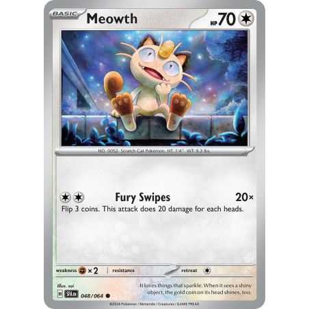 Meowth (Common) – SV6.5 Shrouded Fable | Carta POKEMON en México