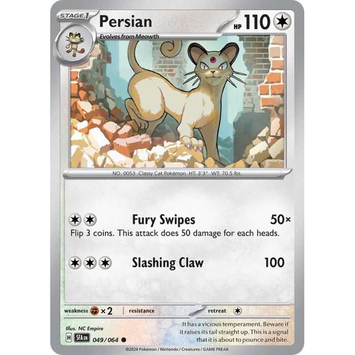 Persian (Common) – SV6.5 Shrouded Fable | Carta POKEMON en México