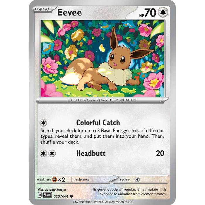 Eevee (Common) – SV6.5 Shrouded Fable | Carta POKEMON en México
