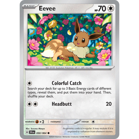 Eevee (Common) – SV6.5 Shrouded Fable | Carta POKEMON en México