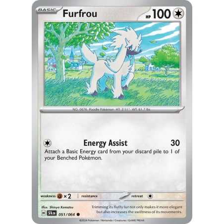 Furfrou (Common) – SV6.5 Shrouded Fable | Carta POKEMON en México