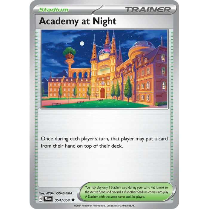 Academy at Night (Uncommon) – SV6.5 Shrouded Fable | Carta POKEMON en México