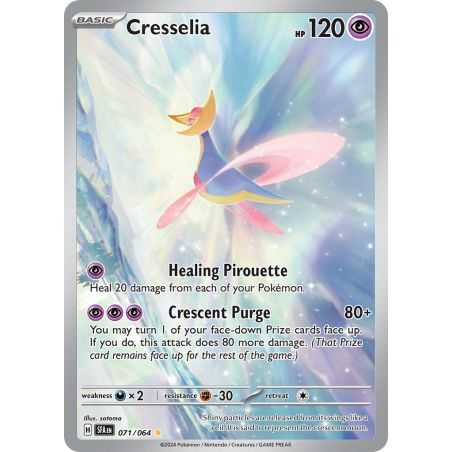 Cresselia (Illustration Rare) – SV6.5 Shrouded Fable | Carta POKEMON en México