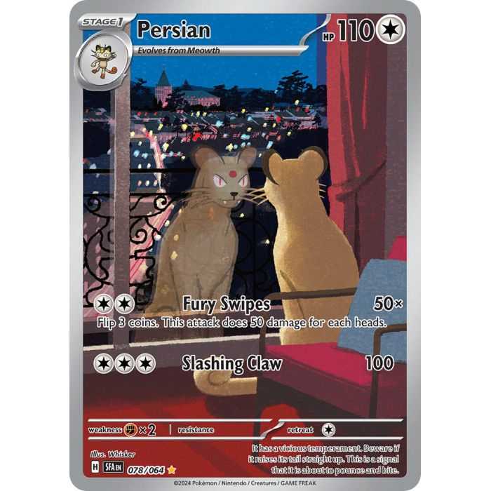 Persian (Illustration Rare) – SV6.5 Shrouded Fable | Carta POKEMON en México
