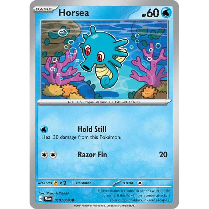 Horsea (Common/Reverse Holofoil) – SV6.5 Shrouded Fable | Carta POKEMON en México