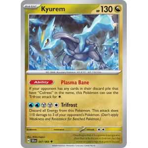 Kyurem (Uncommon/Reverse Holofoil) – SV6.5 Shrouded Fable | Carta POKEMON en México