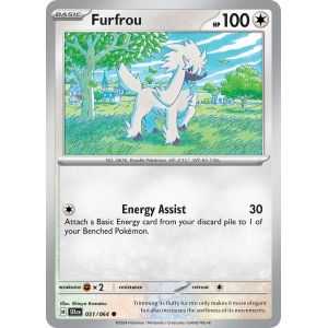 Furfrou (Common/Reverse Holofoil) – SV6.5 Shrouded Fable | Carta POKEMON en México