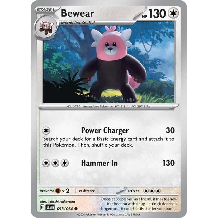 Bewear (Common/Reverse Holofoil) – SV6.5 Shrouded Fable | Carta POKEMON en México