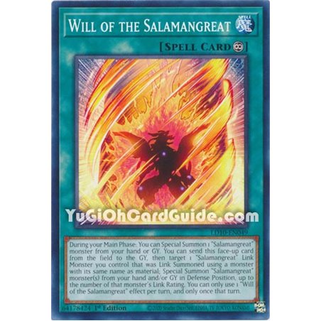 Will of the Salamangreat (Common)