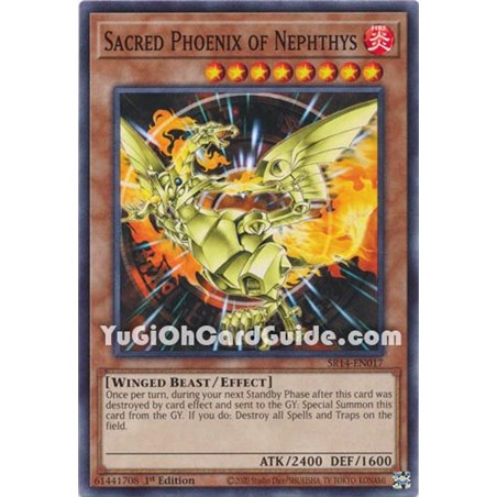 Sacred Phoenix of Nephthys (Super Rare)