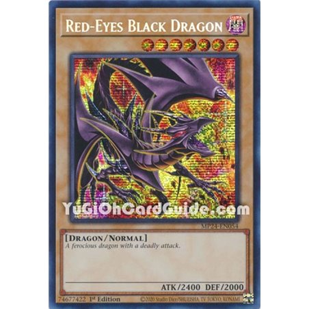 Red-Eyes Black Dragon (Alternate Art) (Prismatic Secret Rare)