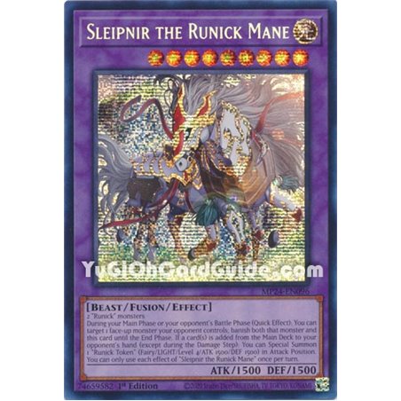 Sleipnir the Runick Mane (Prismatic Secret Rare)