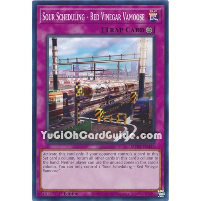 Sour Scheduling - Red Vinegar Vamoose (Common)