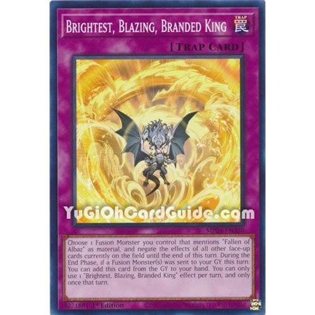 Brightest, Blazing, Branded King (Common)