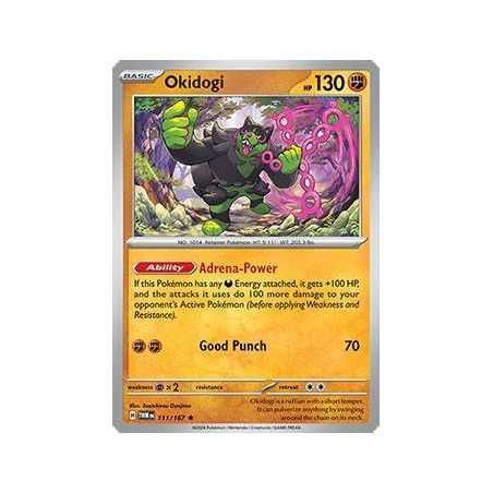 Okidogi (Rare/Reverse Holofoil) – SV6 Twilight Mascarade | Carta POKEMON en México