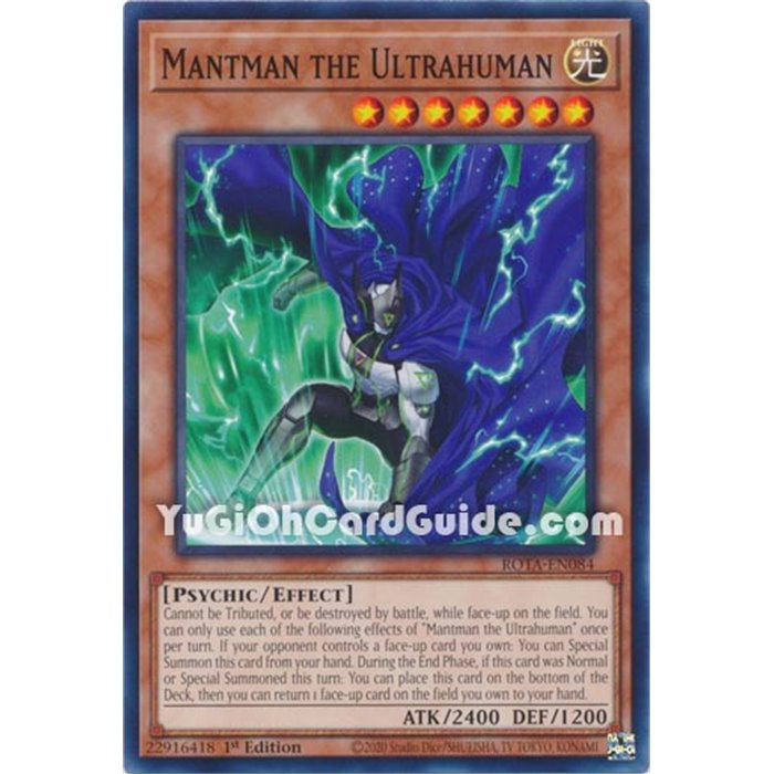 Mantman the Ultrahuman (Common)