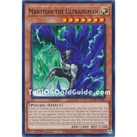Mantman the Ultrahuman (Common)