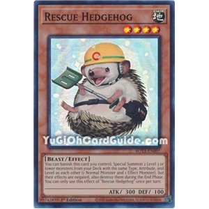 Rescue Hedgehog (Super Rare)