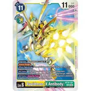 Rapidmon (X Antibody) (Secret Rare) – BT16 Beginning Observer | Carta DIGIMON en México