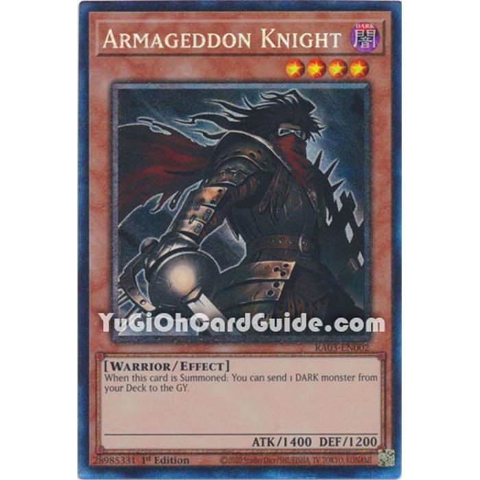 Armageddon Knight (Prismatic Ultimate Rare)