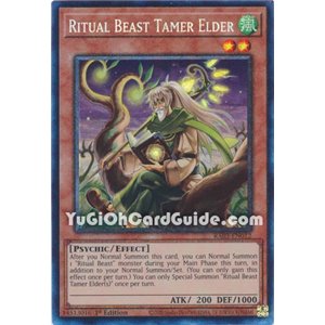 Ritual Beast Tamer Elder (Super Rare)