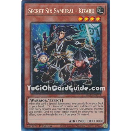 Secret Six Samurai - Kizaru (Secret Rare)