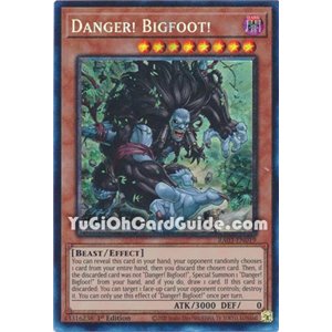 Danger! Bigfoot! (Quarter Century Secret Rare)
