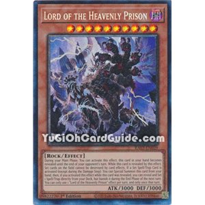 Lord of the Heavenly Prison (Secret Rare)
