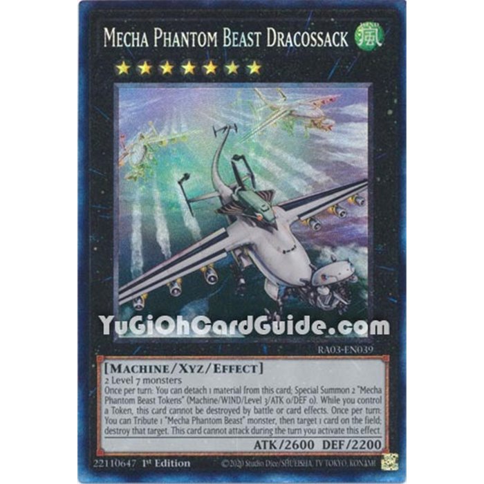 Mecha Phantom Beast Dracossack (Super Rare)