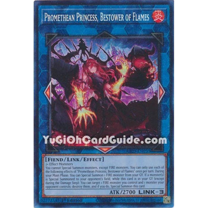 Promethean Princess, Bestower of Flames (Super Rare)