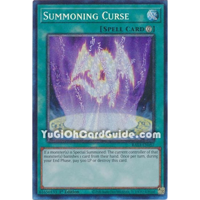 Summoning Curse (Platinum Secret Rare)