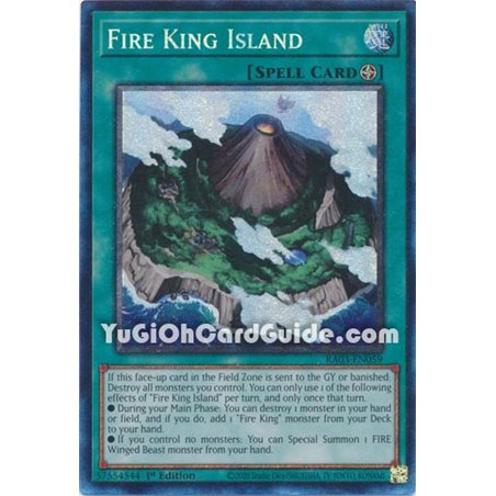 Fire King Island (Prismatic Ultimate Rare)