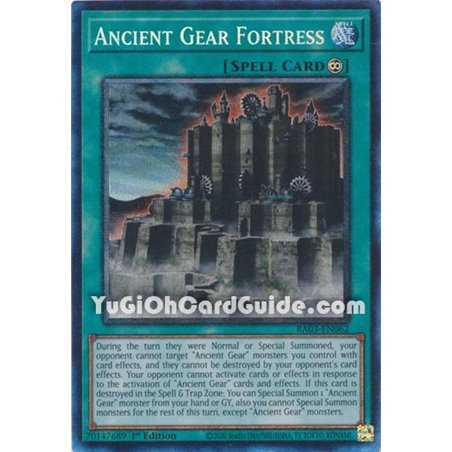 Ancient Gear Fortress (Platinum Secret Rare)