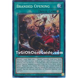 Branded Opening (Quarter Century Secret Rare)