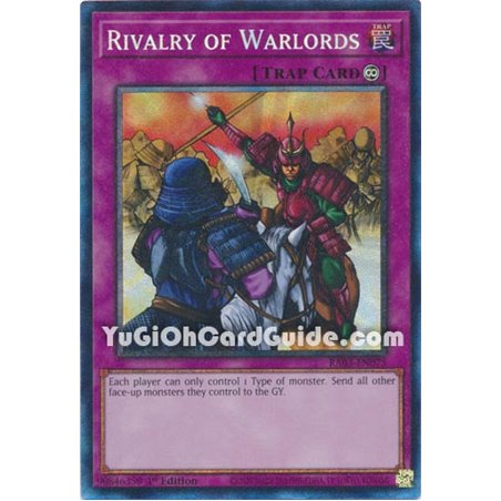 Rivalry of Warlords (Secret Rare)