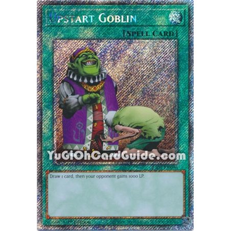 Upstart Goblin (Platinum Secret Rare)