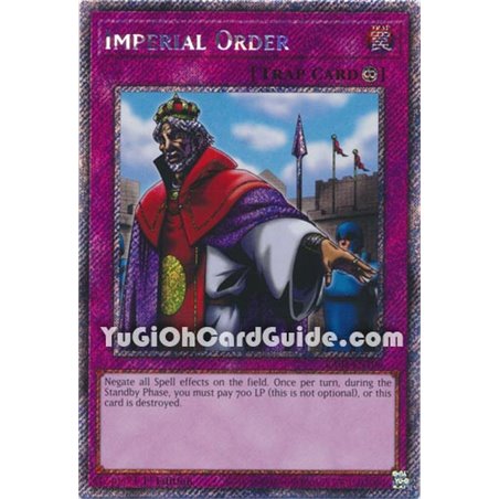 Imperial Order (Quarter Century Secret Rare)