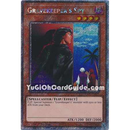 Gravekeeper's Spy (Quarter Century Secret Rare)