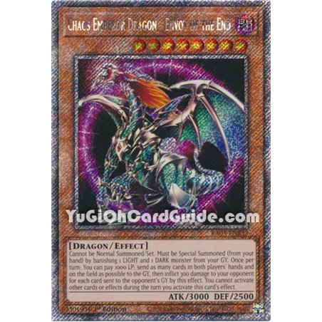 Chaos Emperor Dragon - Envoy of the End (Platinum Secret Rare)