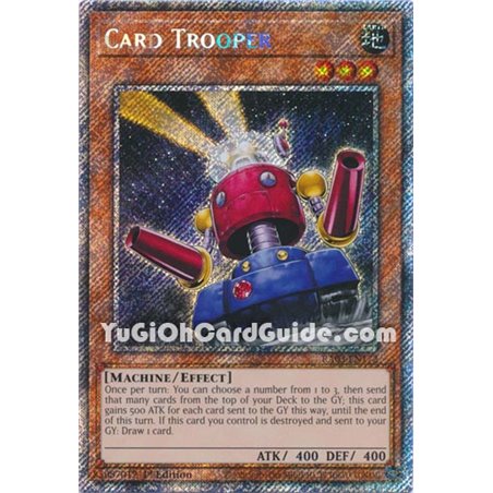 Card Trooper (Platinum Secret Rare)