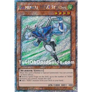 Elemental HERO Stratos (Quarter Century Secret Rare)
