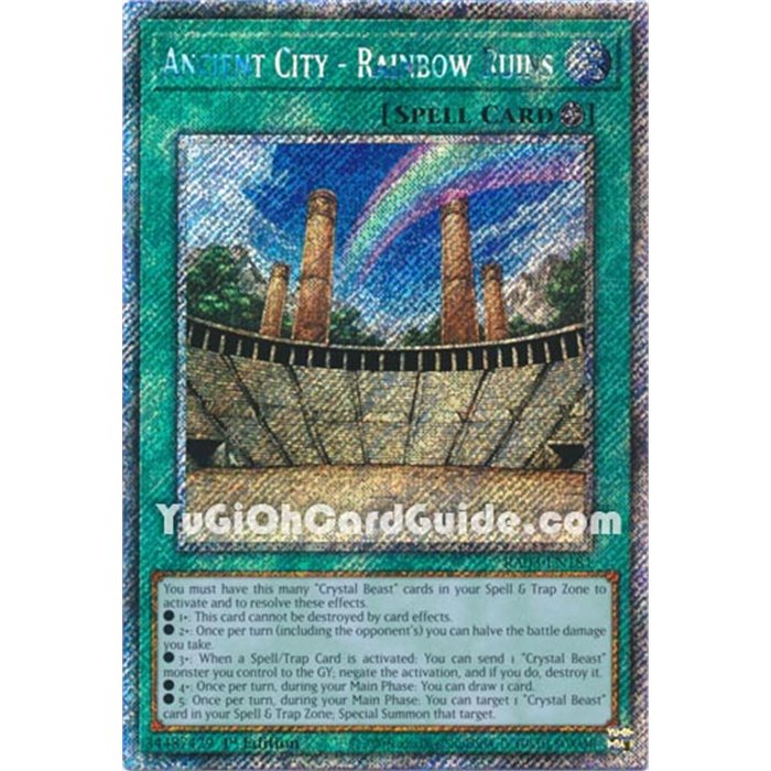 Ancient City - Rainbow Ruins (Platinum Secret Rare)