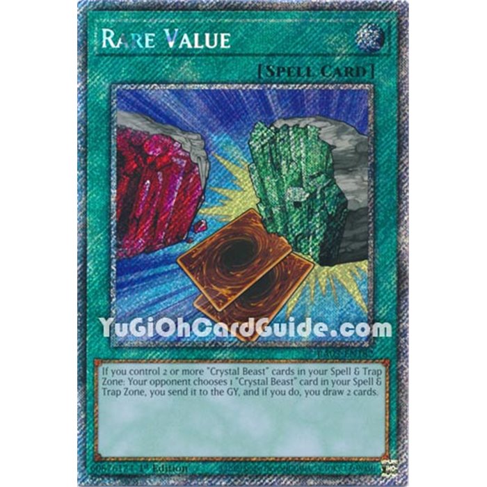 Rare Value (Quarter Century Secret Rare)