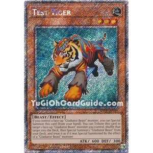 Test Tiger (Platinum Secret Rare)