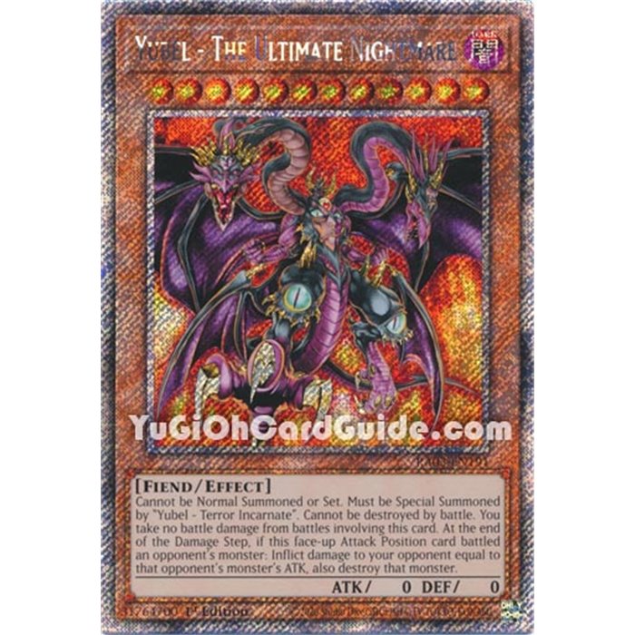 Yubel - The Ultimate Nightmare (Quarter Century Secret Rare)