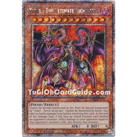 Yubel - The Ultimate Nightmare (Quarter Century Secret Rare)