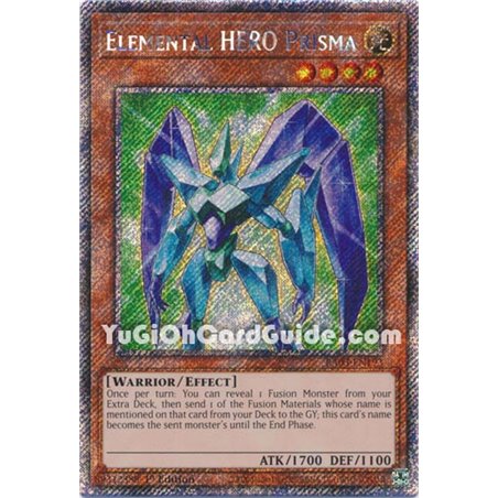 Elemental HERO Prisma (Quarter Century Secret Rare)