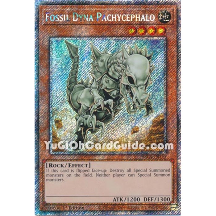 Fossil Dyna Pachycephalo (Platinum Secret Rare)