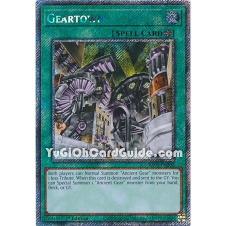 Geartown (Platinum Secret Rare)