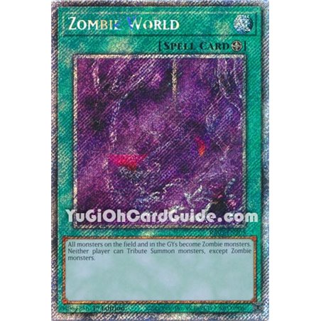 Zombie World (Quarter Century Secret Rare)